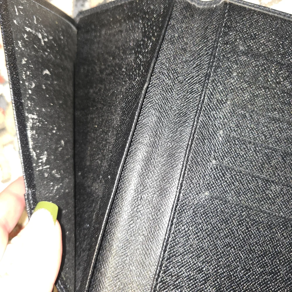 Louis Vuitton Black Tiaga Brazza Wallet